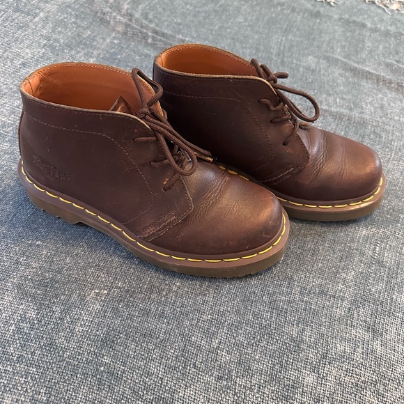 Brown Dr. Martens Chukka Boots - Picture 2 of 9